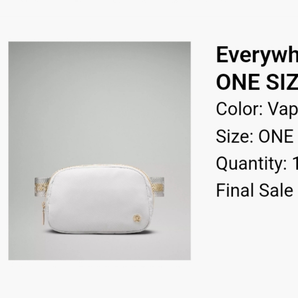 1lb belt bag